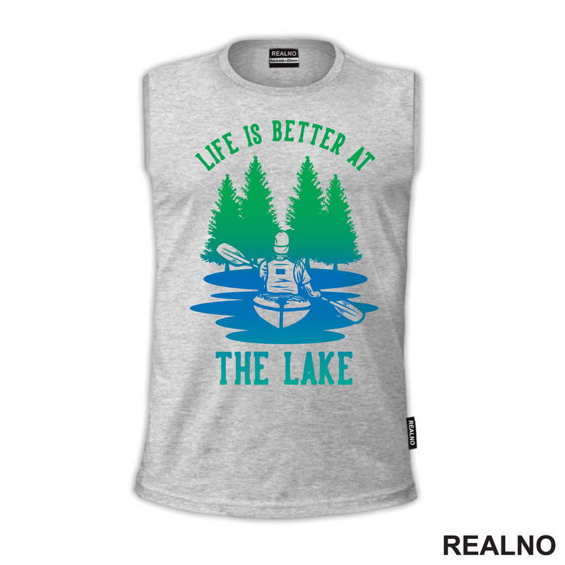 Life Is Better At The Lake - Green and Blue - Kampovanje - Priroda - Nature