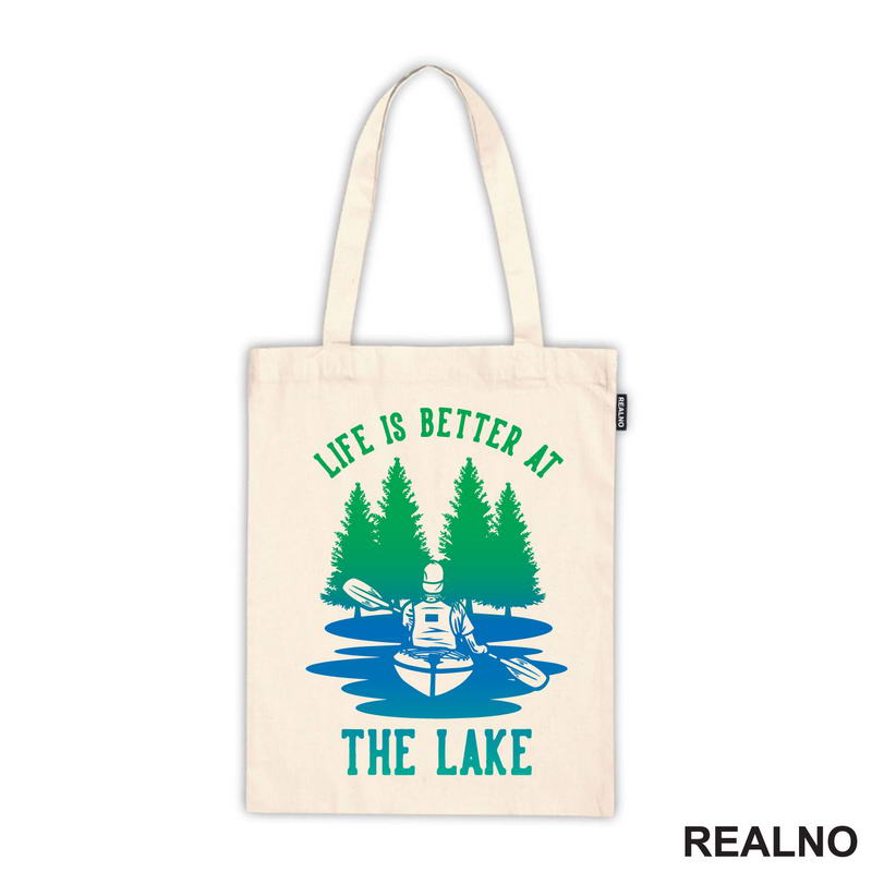 Life Is Better At The Lake - Green and Blue - Kampovanje - Priroda - Nature