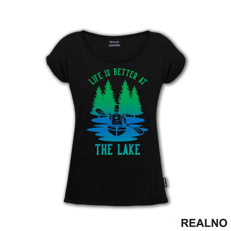 Life Is Better At The Lake - Green and Blue - Kampovanje - Priroda - Nature