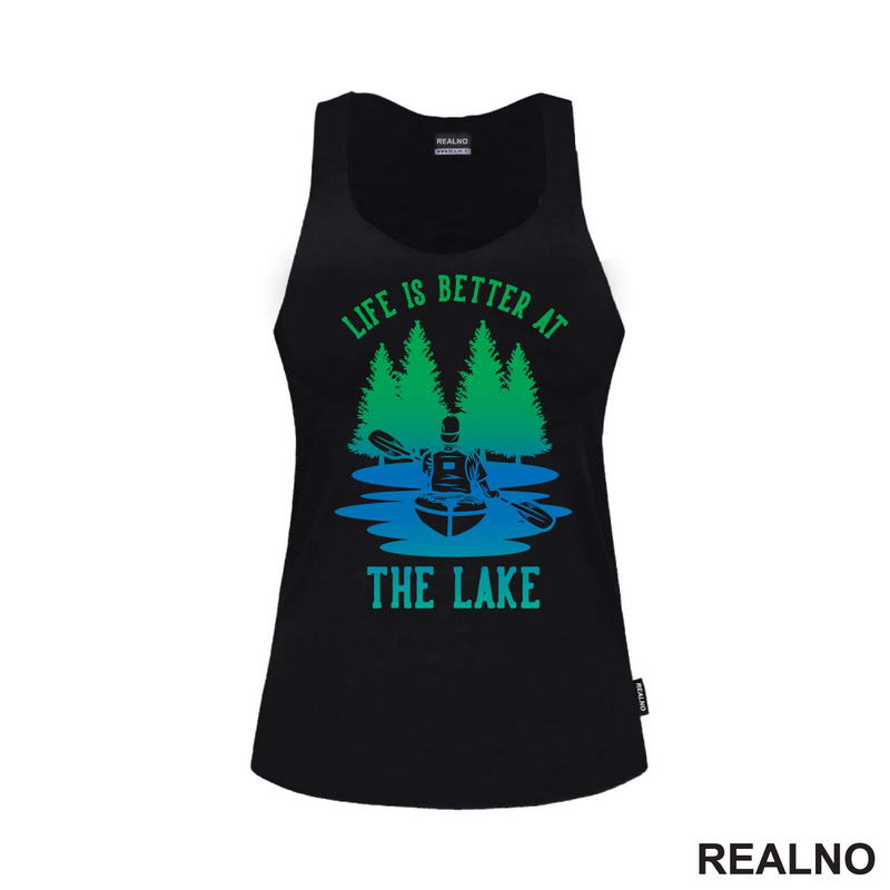 Life Is Better At The Lake - Green and Blue - Kampovanje - Priroda - Nature