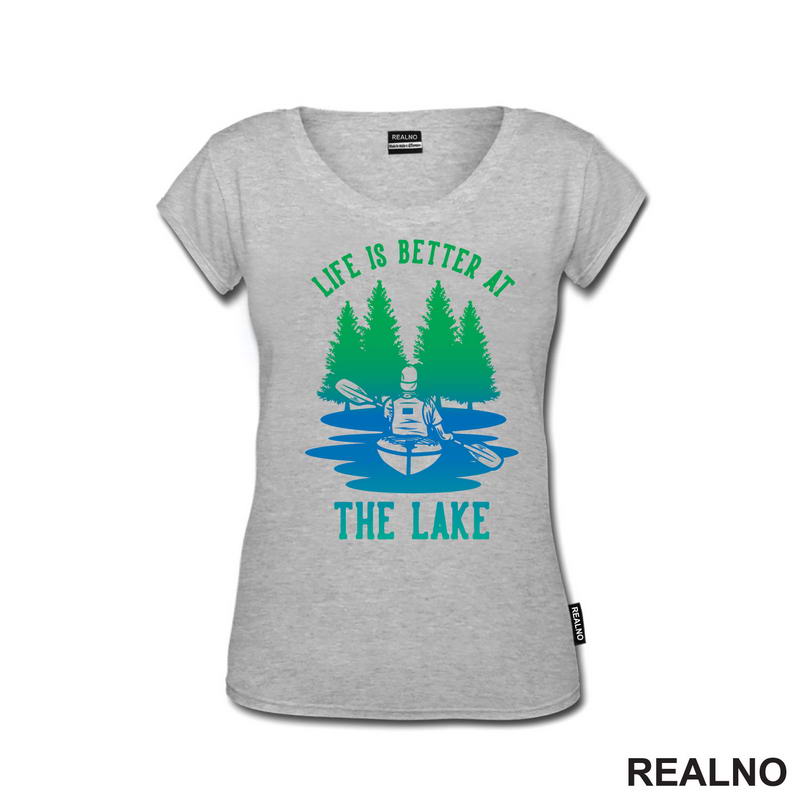 Life Is Better At The Lake - Green and Blue - Kampovanje - Priroda - Nature