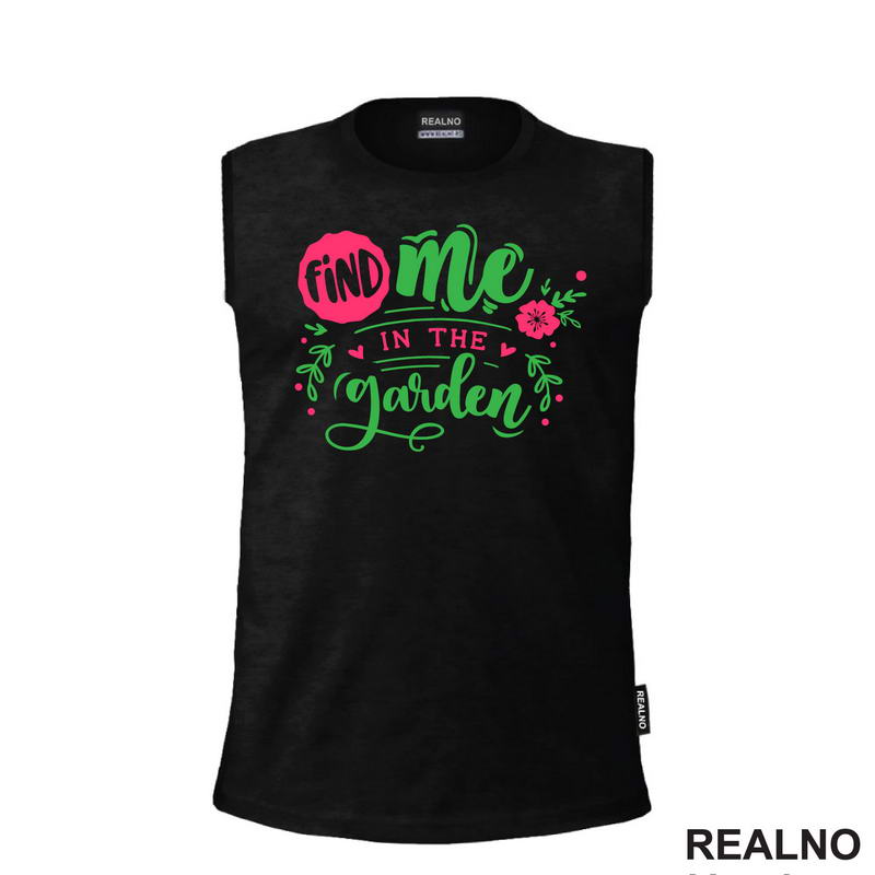 Find Me In The Garden - Pink and Green - Bašta i Cveće