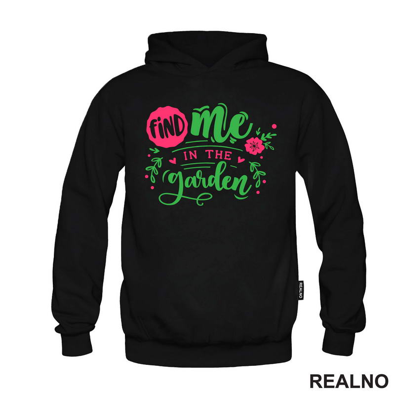 Find Me In The Garden - Pink and Green - Bašta i Cveće