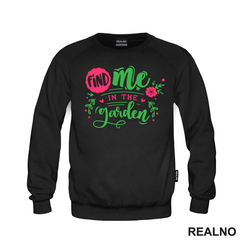 Find Me In The Garden - Pink and Green - Bašta i Cveće