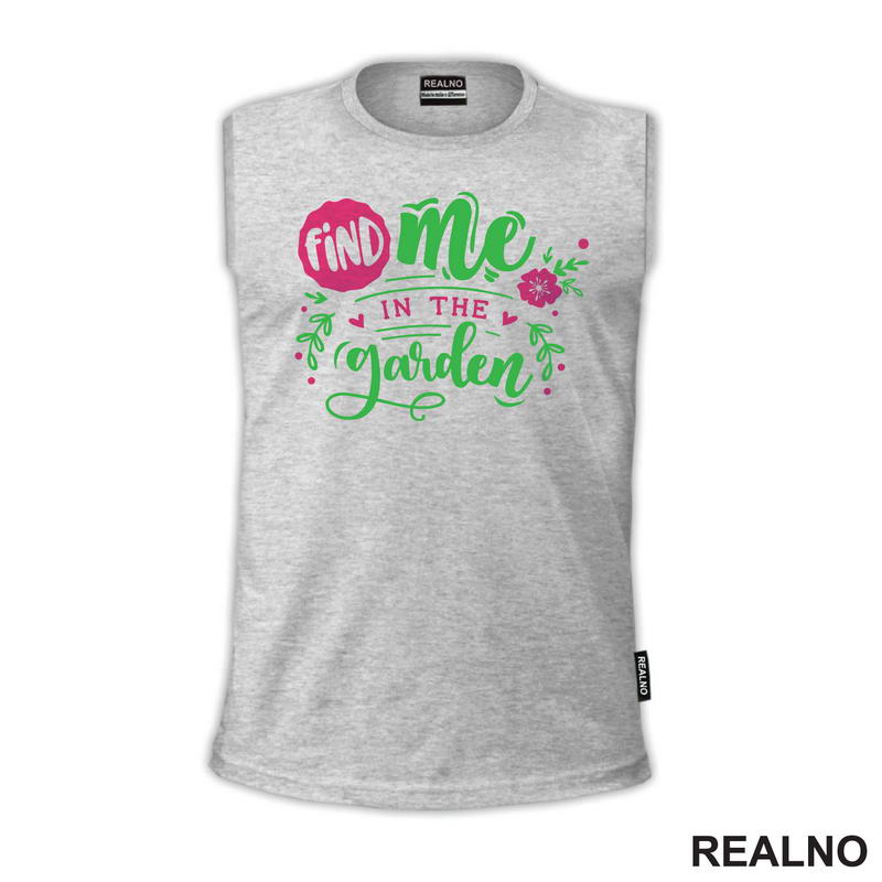 Find Me In The Garden - Pink and Green - Bašta i Cveće