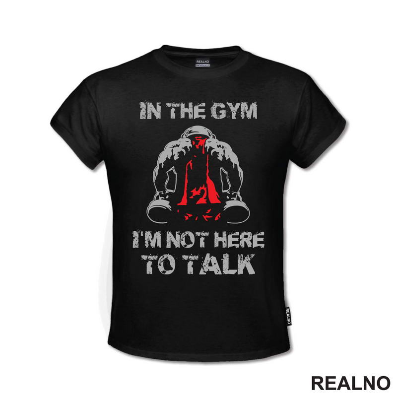 In The Gym I'm Not Here To Talk - Trening