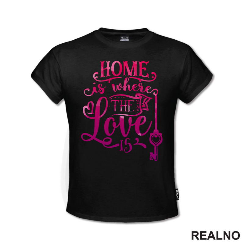 Home Is Where The Love Is - Pink - Love - Ljubav