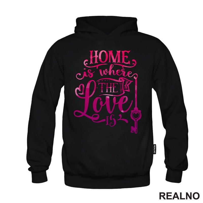 Home Is Where The Love Is - Pink - Love - Ljubav