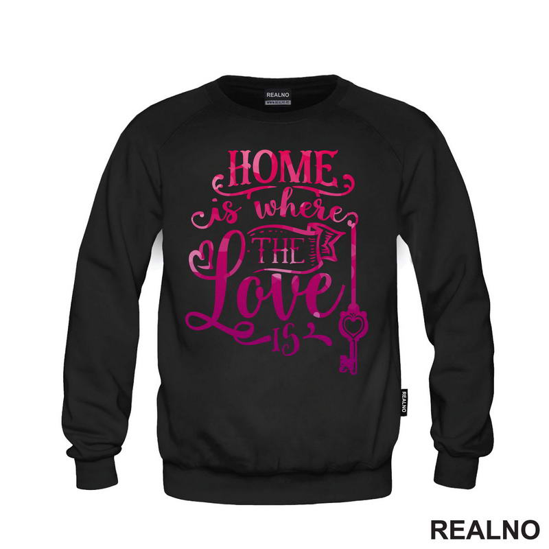 Home Is Where The Love Is - Pink - Love - Ljubav