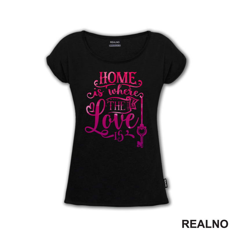 Home Is Where The Love Is - Pink - Love - Ljubav
