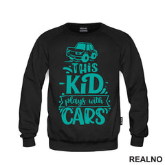 This Kid Plays With Cars - Green - Bebe