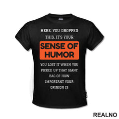 Sence Of Humor - You Dropped It - Humor