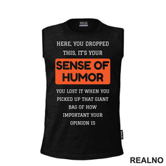 Sence Of Humor - You Dropped It - Humor