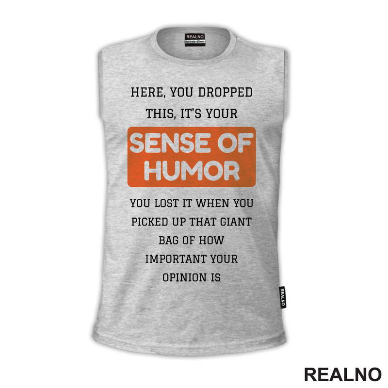 Sence Of Humor - You Dropped It - Humor