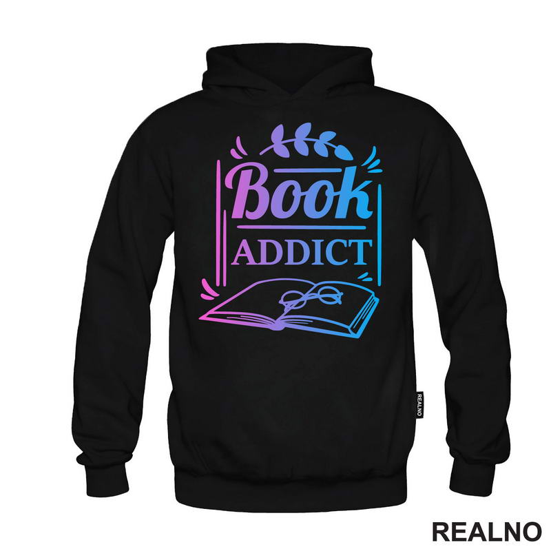 Book Addict - Pink And Blue - Colors - Books - Čitanje