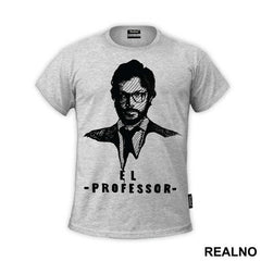 El Profesor - The Professor Illustration - La Casa de Papel - Money Heist - Majica