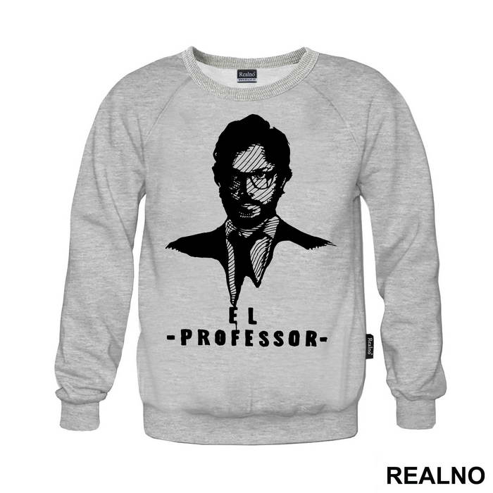 El Profesor - The Professor Illustration - La Casa de Papel - Money Heist - Majica