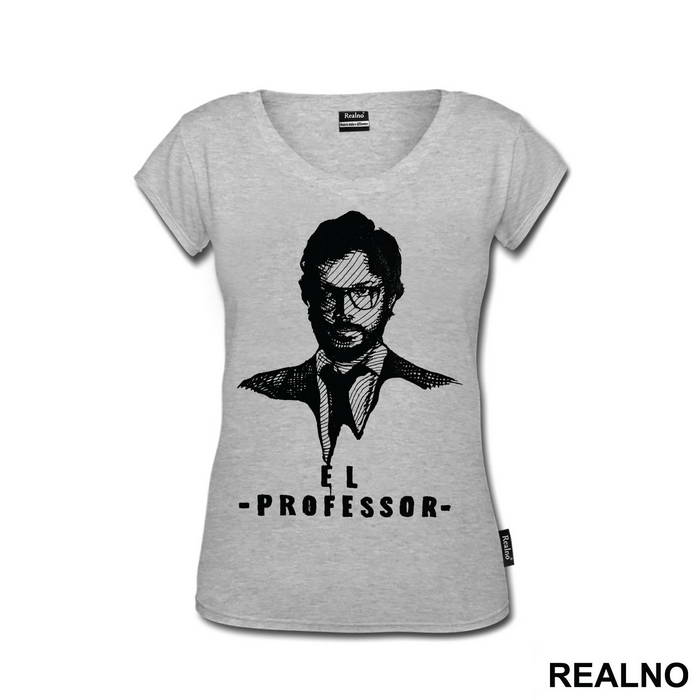 El Profesor - The Professor Illustration - La Casa de Papel - Money Heist - Majica
