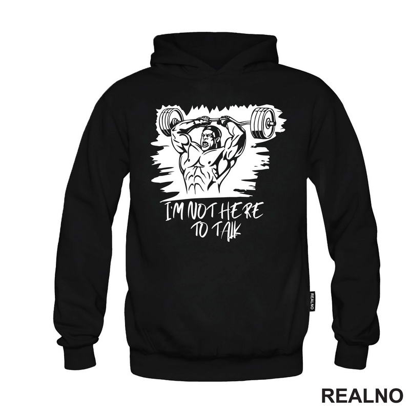 I'm Not Here To Talk - Trening