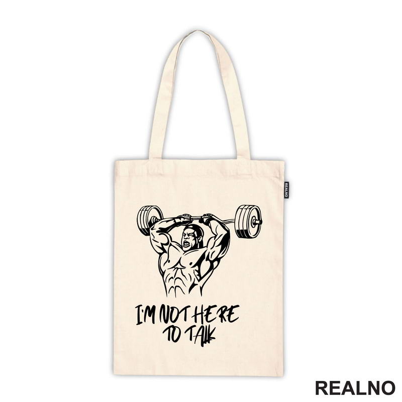 I'm Not Here To Talk - Trening