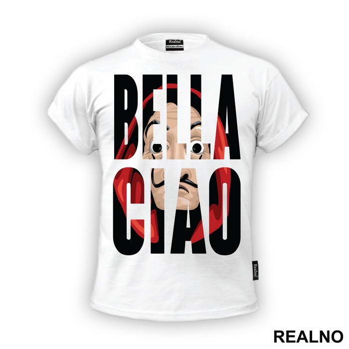 Bella Ciao Double Exposure - La Casa de Papel - Money Heist - Majica