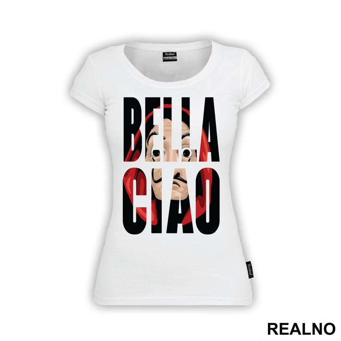 Bella Ciao Double Exposure - La Casa de Papel - Money Heist - Majica