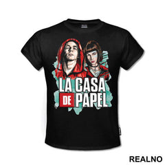 Rio And Tokio - Tokyo Paint Splash - La Casa de Papel - Money Heist - Majica