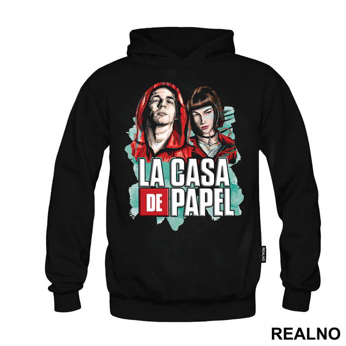 Rio And Tokio - Tokyo Paint Splash - La Casa de Papel - Money Heist - Majica
