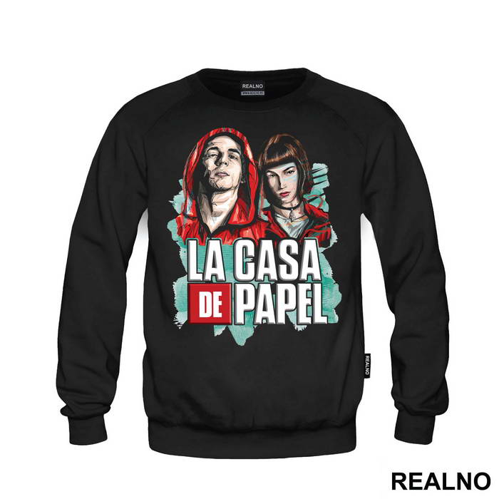 Rio And Tokio - Tokyo Paint Splash - La Casa de Papel - Money Heist - Majica