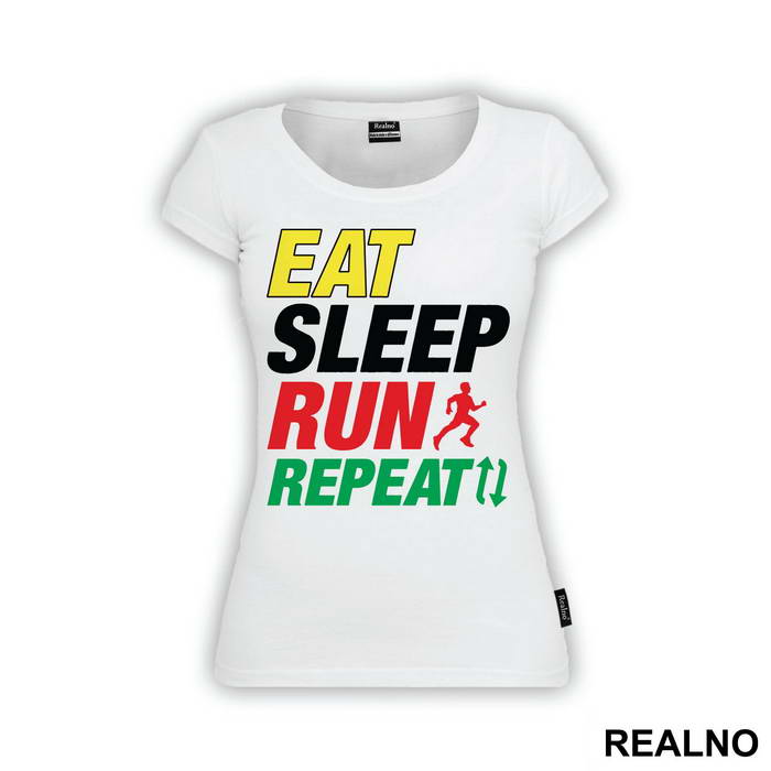 Eat, Sleep, Run, Repeat - Trčanje - Running