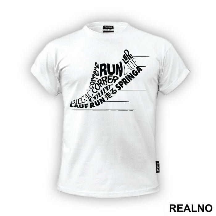 Quotes In The Shape Of A Shoe - Trčanje - Running