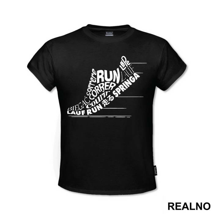 Quotes In The Shape Of A Shoe - Trčanje - Running