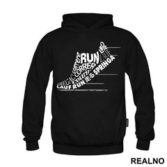 Quotes In The Shape Of A Shoe - Trčanje - Running