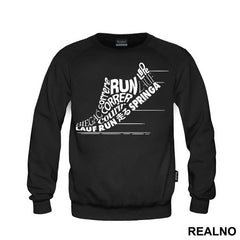 Quotes In The Shape Of A Shoe - Trčanje - Running