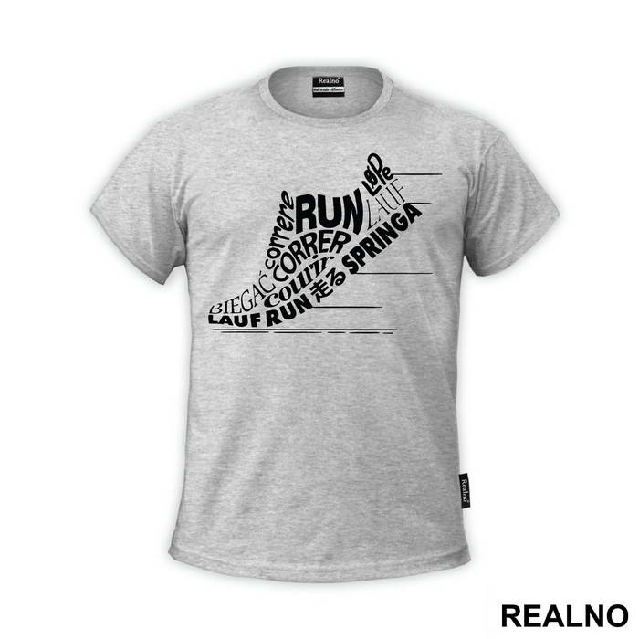 Quotes In The Shape Of A Shoe - Trčanje - Running