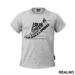 Quotes In The Shape Of A Shoe - Trčanje - Running