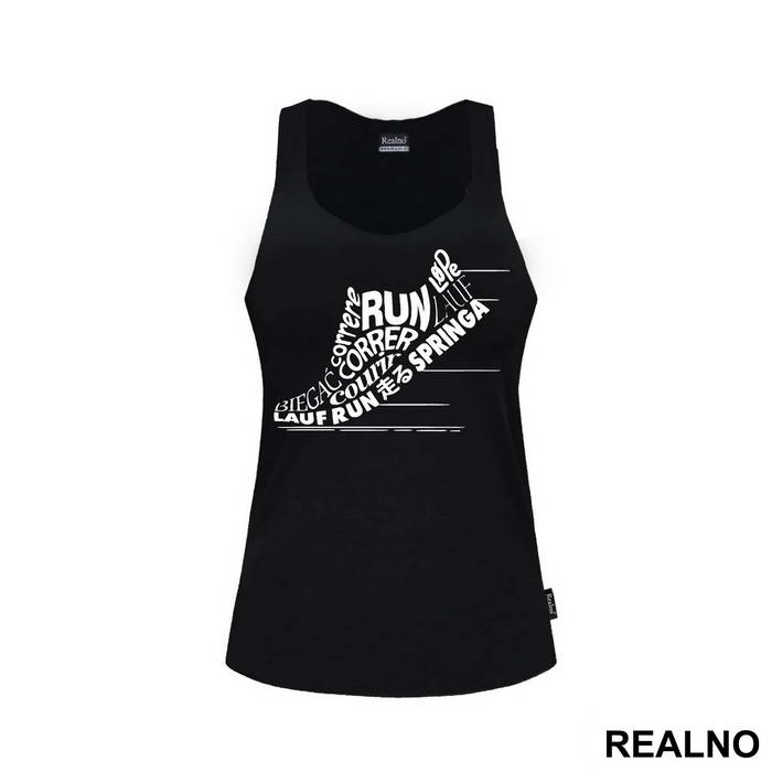 Quotes In The Shape Of A Shoe - Trčanje - Running
