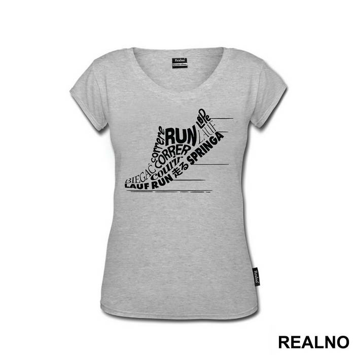 Quotes In The Shape Of A Shoe - Trčanje - Running