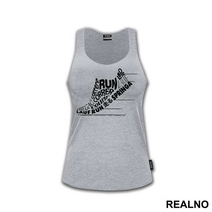 Quotes In The Shape Of A Shoe - Trčanje - Running