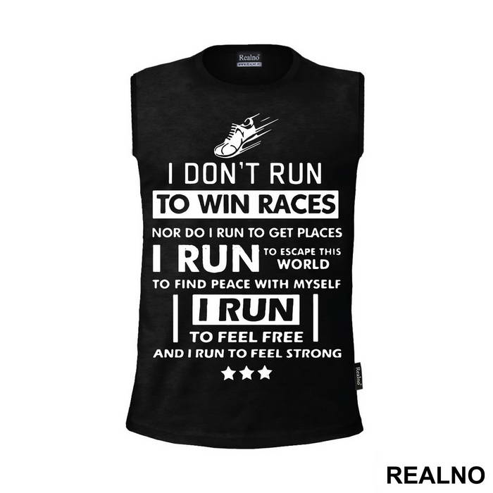 I Run To Feel Free - Trčanje - Running