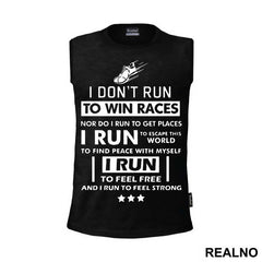 I Run To Feel Free - Trčanje - Running