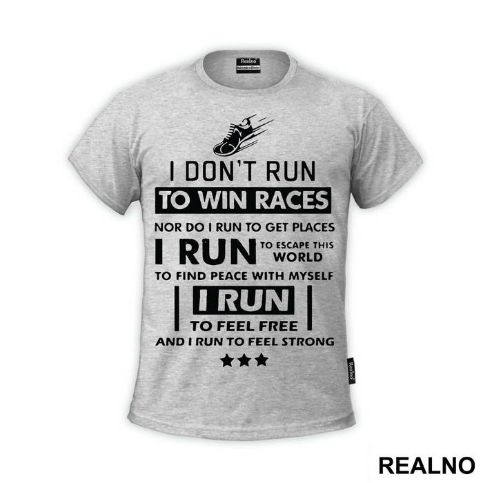 I Run To Feel Free - Trčanje - Running