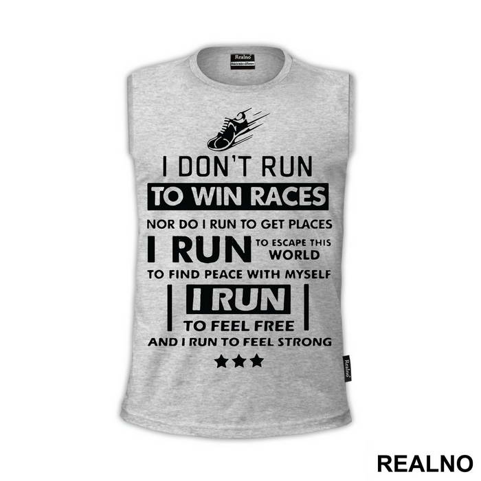I Run To Feel Free - Trčanje - Running