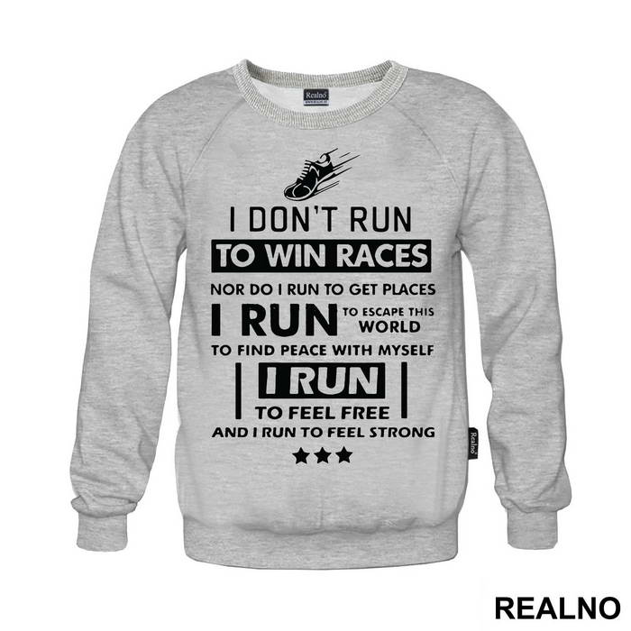 I Run To Feel Free - Trčanje - Running