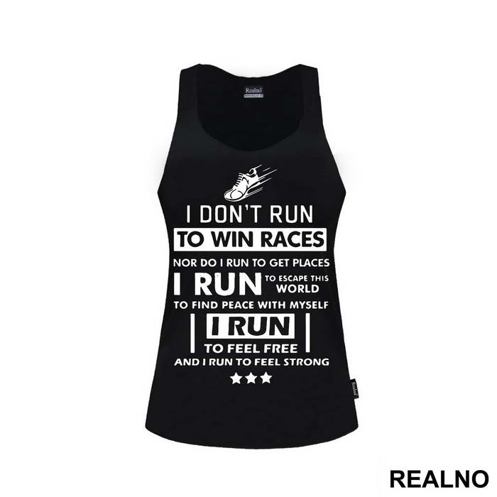I Run To Feel Free - Trčanje - Running