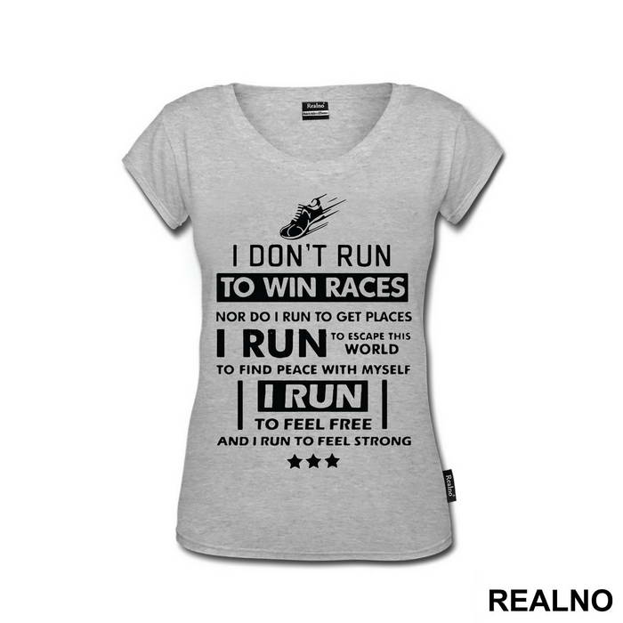 I Run To Feel Free - Trčanje - Running