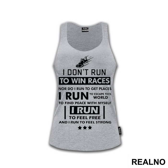I Run To Feel Free - Trčanje - Running