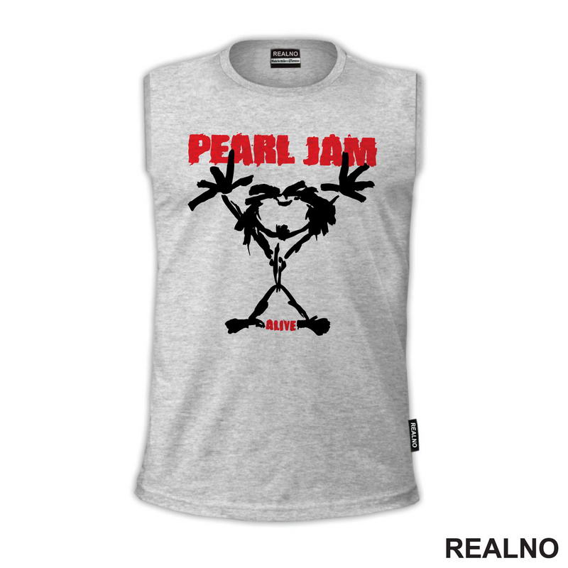 Pearl Jam - Alive - White And Red - Muzika