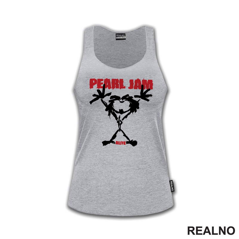 Pearl Jam - Alive - White And Red - Muzika