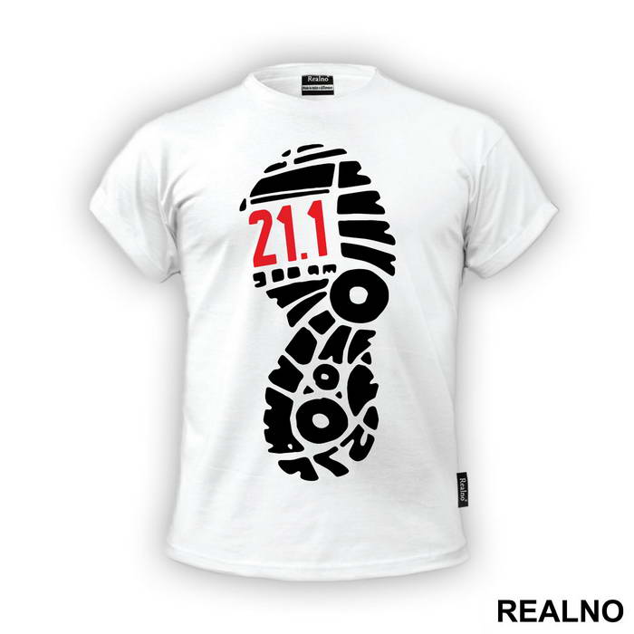 21,1 And A Shoe Print - Trčanje - Running